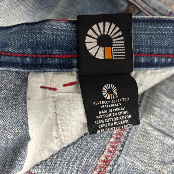 Akademiks Mens Jeans Size 40 Denim Blue RN100964 Straight Fit Relaxed - Picture 5 of 16